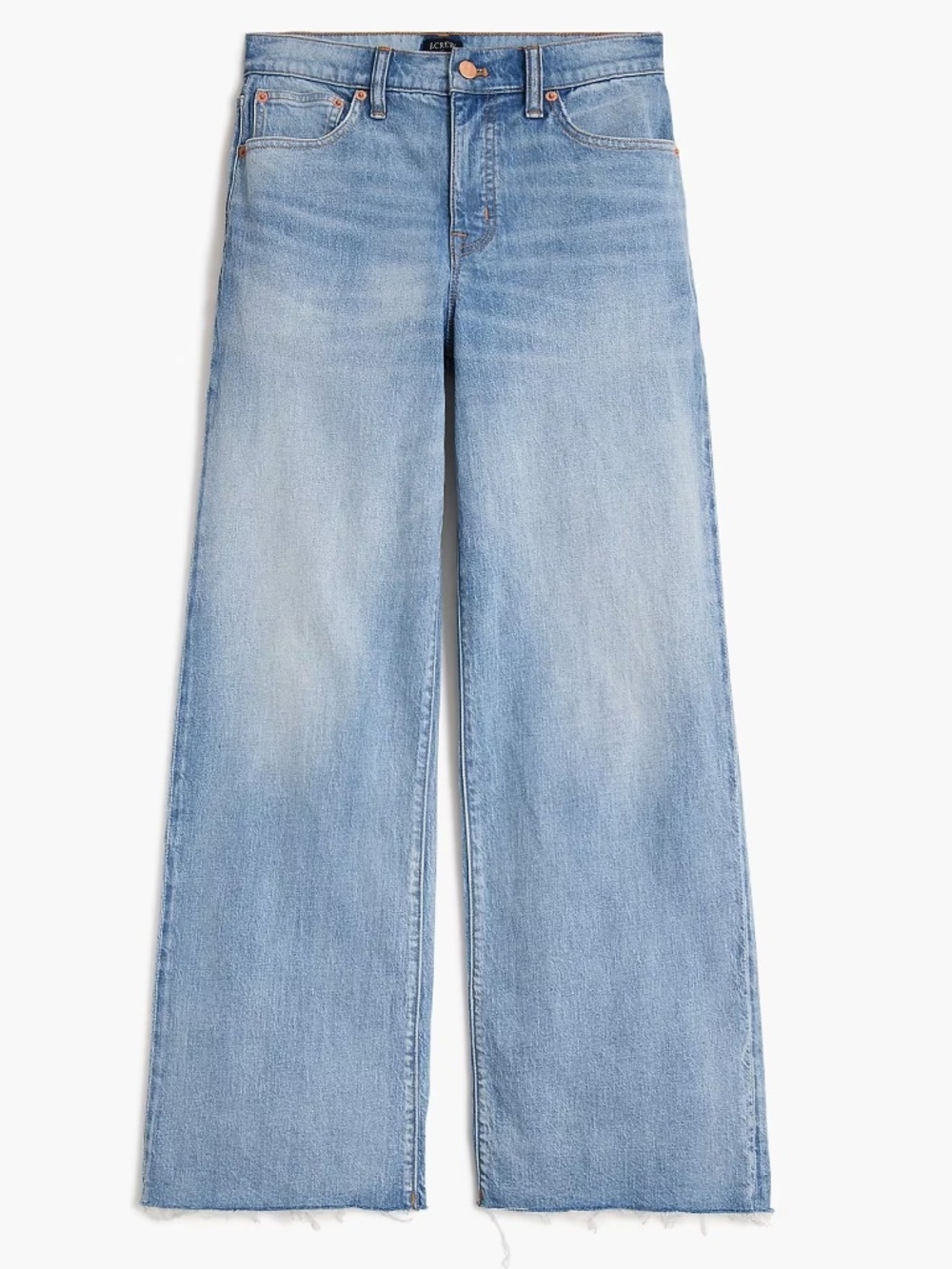 J.Crew Wide-leg Cropped Jean in All-day Stretch